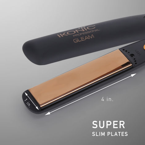 IKONIC HAIR STRAIGTNER GLEAM BLACK ROSE GOLD