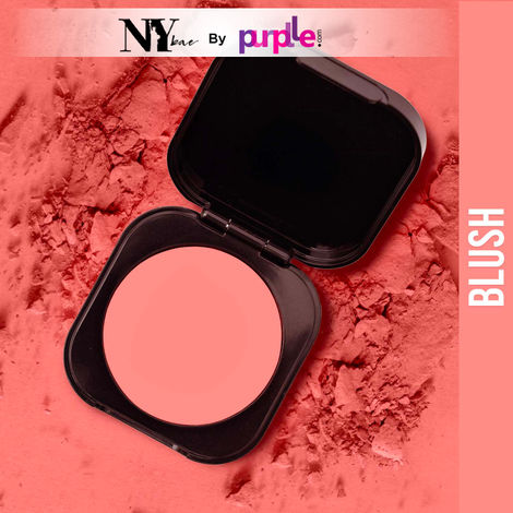 NY Bae Sunset Skyline Blush - Heavenly Pink 05 (5 g) | Pink | Matte Finish | Rich Colour | Super Blendable | Multipurpose | Travel Friendly
