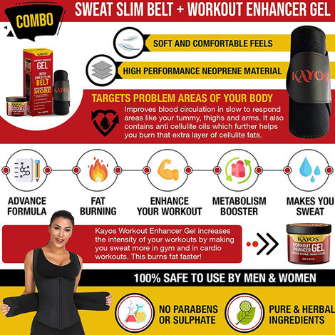 Sweat belt gel best sale