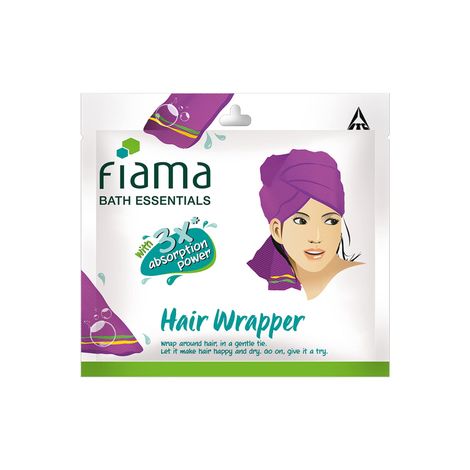 Fiama Bath Essential Hair Wrap, Pack of 1