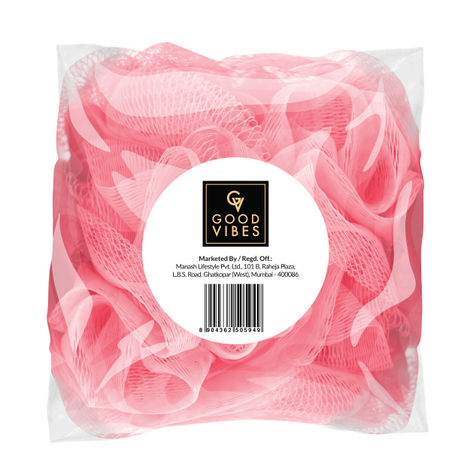 Good Vibes Loofah - Peach (1Pc)