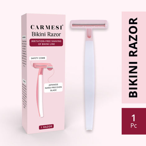 Carmesi Bikini Razor for Women | For Irritation-Free Shaving of Bikini Line | Precision Shave