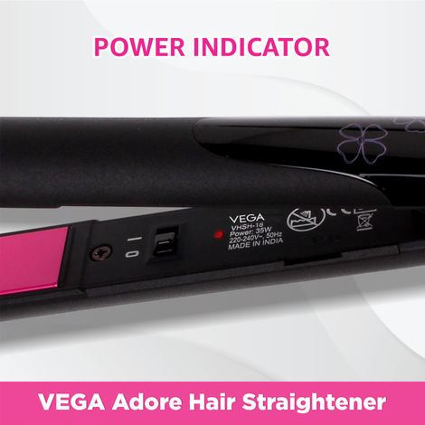 Vega adore flat hair straightener best sale