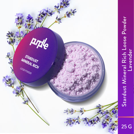 Purplle Stardust Mineral Rich Loose Powder - Lavender 2 (25gm)