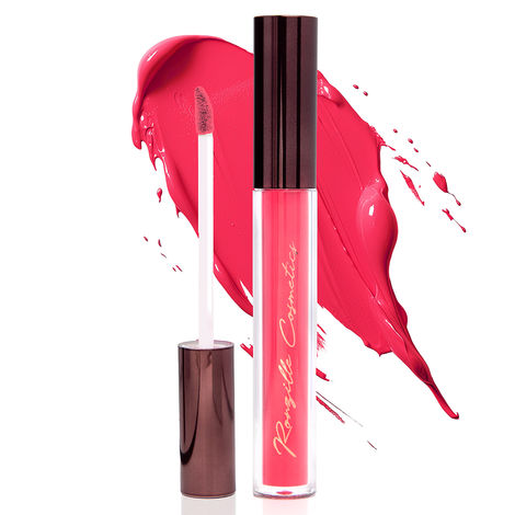 Ronzille Liquid Lipstick | Transferproof | Long Lasting | Smudgeproof | Highliy Pigmented | Vegan | Shade-102