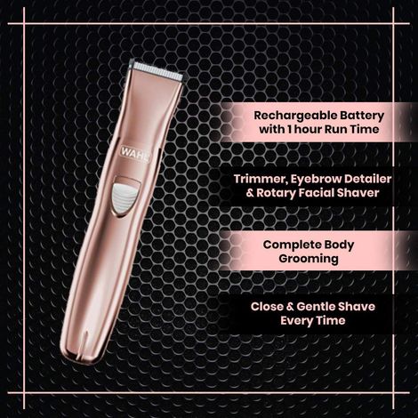 Wahl 09865-2924 Pure Confidence Grooming Trimmer, Rose Gold
