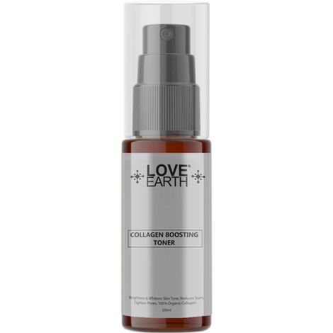 Love Earth Collagen Boosting Toner With Aloe Vera Extracts And Glycerin For Scar Reduction,Fine Lines & Ageing 100ml