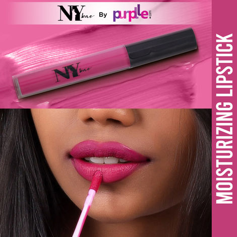NY Bae Moisturizing Liquid Lipstick - Sitcom Special 12 (2.7 ml) | Pink | Matte Finish | Enriched with Vitamin E | Highly Pigmented | Non-Drying | Lasts Upto 12+ Hours | Weightless | Vegan | Cruelty & Paraben Free