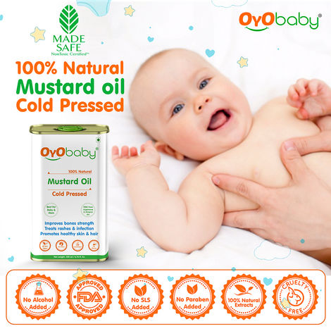 OYO BABY in Pack( Wipes+ Daily Lotion Rash Cream+ Mustard