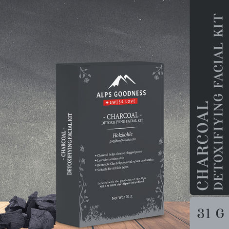 Alps Goodness Charcoal Detoxifiying Facial Kit (31 g)