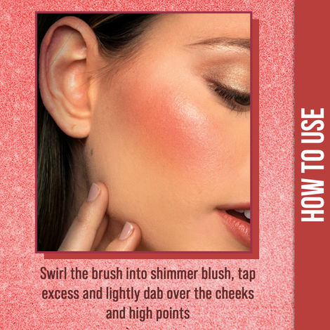 Shimmer blush deals