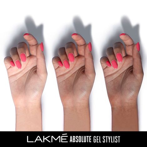 Buy Lakme Absolute Gel Stylist Nail Color 94 Morpho - 12 ml Online On Tata  CLiQ Palette