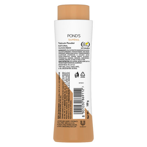 Buy Ponds Talc Sandal 100g Online - Lulu Hypermarket India