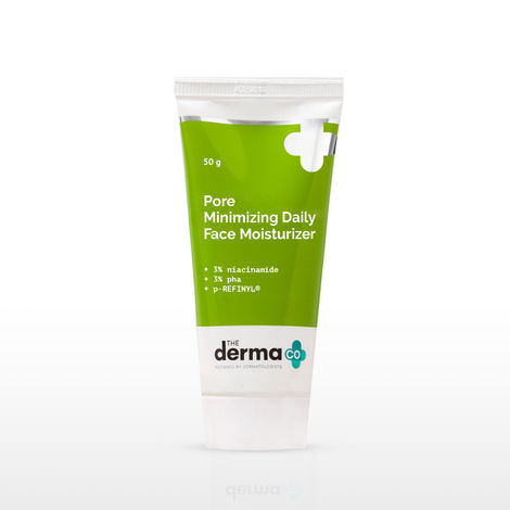 The Derma Co. Pore Minimizing Daily Face Moisturizer with 3% Niacinamide 3% PHA and p-REFINYL® for Open Pores - 50 g