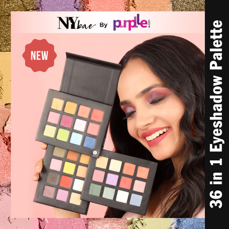 NY Bae Eye Love Eyeshadow Palette - Ultimate Love 03 (36 g) | 36 Shades | Matte + Shimmer | Highly Pigmented | Easily Blendable | Travel-Friendly