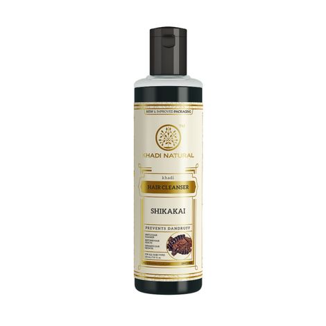 Buy Khadi Natural Shikakai Herbal Hair Cleanser | Prevents Dandruff - 210 ml - Purplle