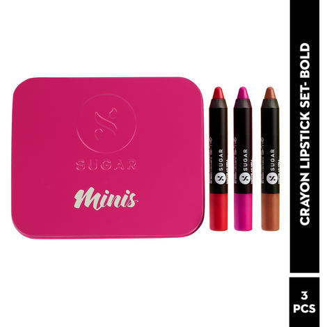 SUGAR Cosmetics Matte As Hell Mini Sets - Bold