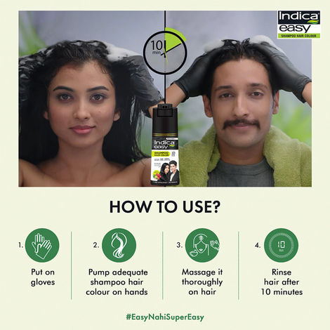 Indica hair hotsell colour shampoo