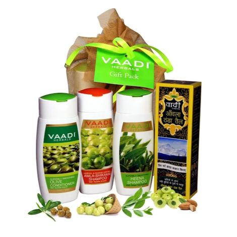 Vaadi Herbals Shiny Hair Gift Pack (430 g)