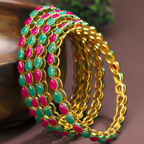 Sukkhi Graceful Rose Gold Plated Bracelet For Women - Sukkhi.com