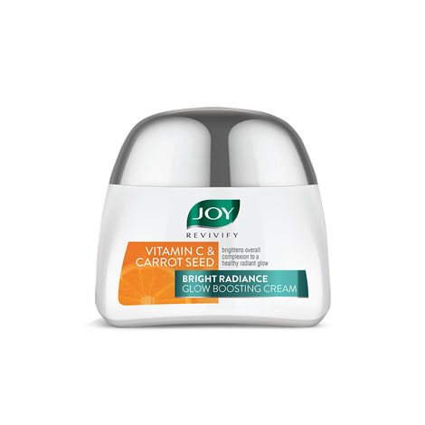 Joy Revivify Vitamin C & Carrot Seed Bright Radiance Glow Boosting Cream (50 ml)