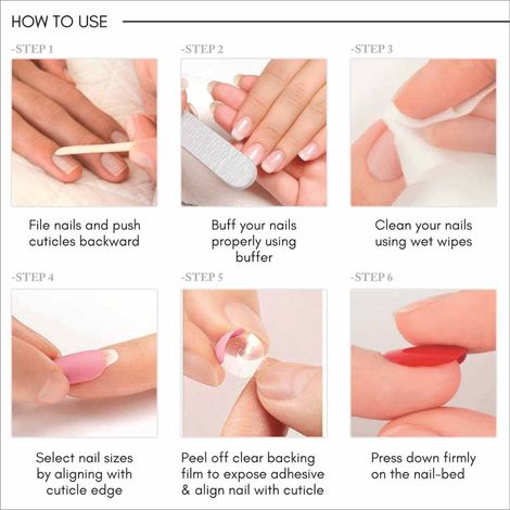 Buy French Fake Nail Online In India - Etsy India