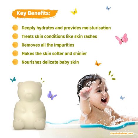 All natural hot sale baby soap
