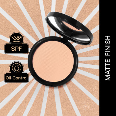 Purplle Compact Powder with SPF For Wheatish Skin Be Your Own BFF| Long Lasting| Oil Contro| SPF Protection| Lightweight - Honey Self Care 2 (9 g)
