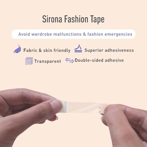 Sirona Women Fashion Tape Double Stick Strips – 16 Strips