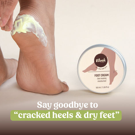 Vilvah Foot Cream for dry and cracked feet
