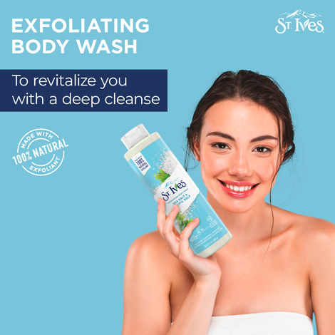 Exfoliating body wash on sale