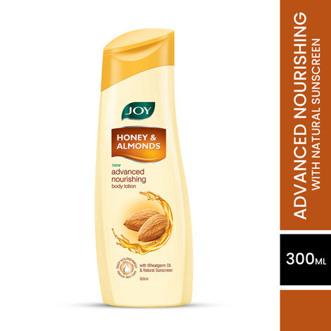 Joy Honey & Almonds Advanced Nourishing Body Lotion, For Normal to Dry skin 300 ml