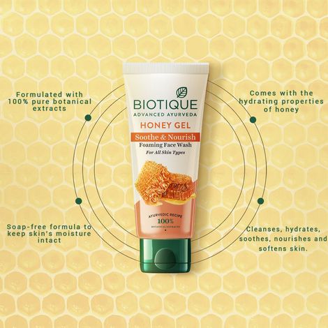 Biotique honey outlet face wash