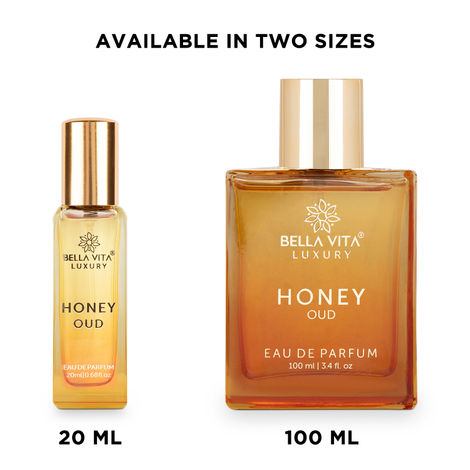 Bella Vita Organic Honey Oud Eau De Parfum Unisex Perfume For Men