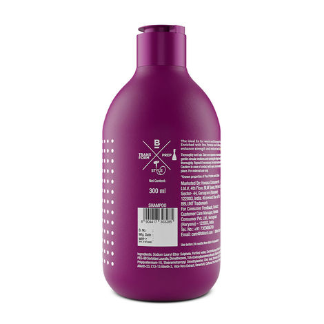 BBLUNT Hair Fall Control Shampoo with Pea Protein Caffeine for