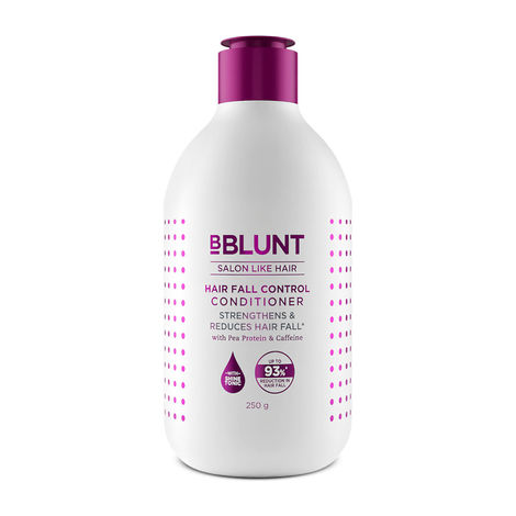 BBLUNT Hair Fall Control Conditioner with Pea Protein & Caffeine for Stronger Hair - 250 g