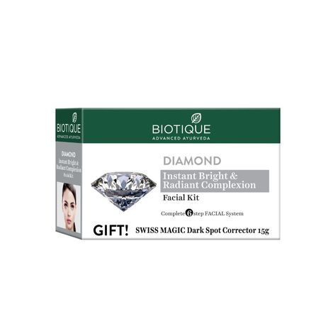 Biotique Diamond Facial Kit 5X10G+15G(Diamond Kit)