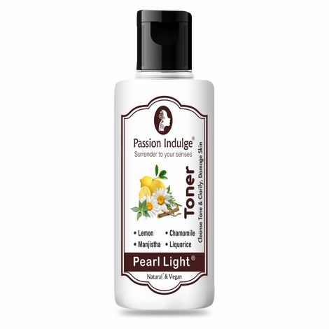 Passion Indulge PEARL LIGHT TONER For Spot reduction And Skin Lightening 100ML