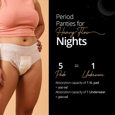 Disposable Women's Menstrual Period Panties Sanitary Napkin