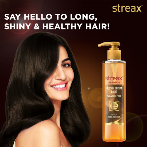 Streax Glossy Serum Shine Shampoo 240 ml