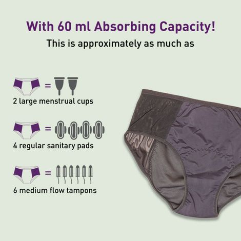Menstrual Underwear for Heavy Flow | Washable, Reusable | Zorbies