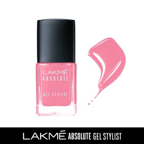 Lakme Absolute Gel Stylist Nail Color, 92 Ballerina, 12ml