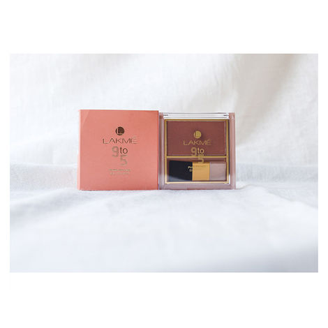 Lakme 9 to 5 pure rouge blusher peach affair top
