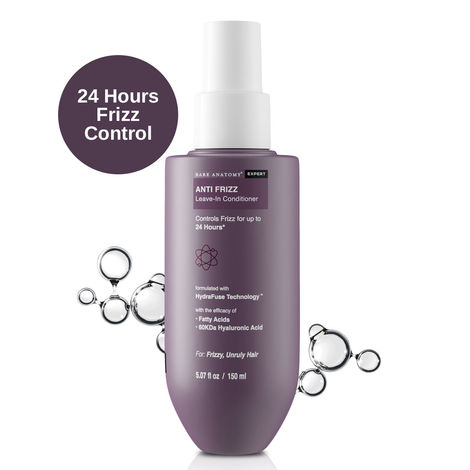 Bare Anatomy Anti-Frizz Leave In Conditioner | Deep Conditioned Hair For 24 hrs (150 ml)