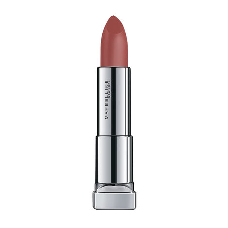 Maybelline New York Color Sensational Creamy Mattes Lipstick Toasted Brown (3.9 g)