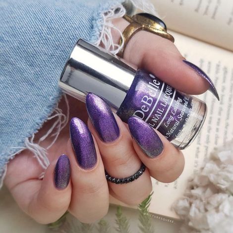The Wizard Holographic: Blue Purple Holographic Rainbow Custom-blended Glitter  Nail Polish / Indie Lacquer / Polish Me Silly - Etsy