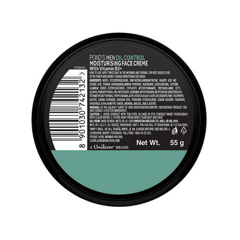 Buy Pond s Men Oil Control Face Creme 55 g Online Purplle