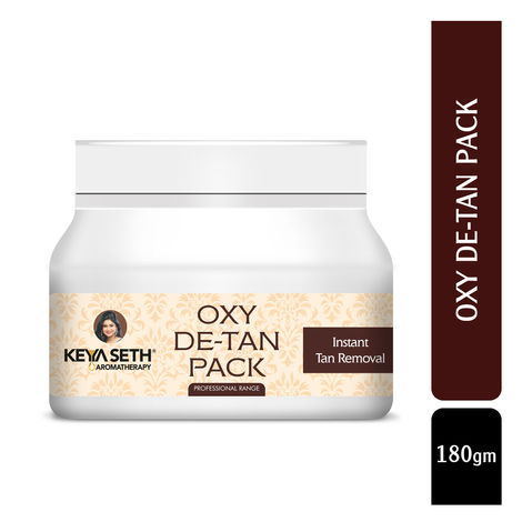 Keya Seth Aromatherapy, Oxy De Tan Pack Instant Tan Removal