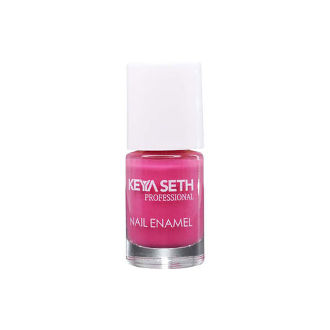 Keya Seth Professional Soothing Pink Long Wear Nail Enamel Enriched with Vitamin E & Argan oil