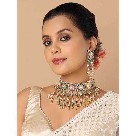 Joules by outlet radhika traditional necklace